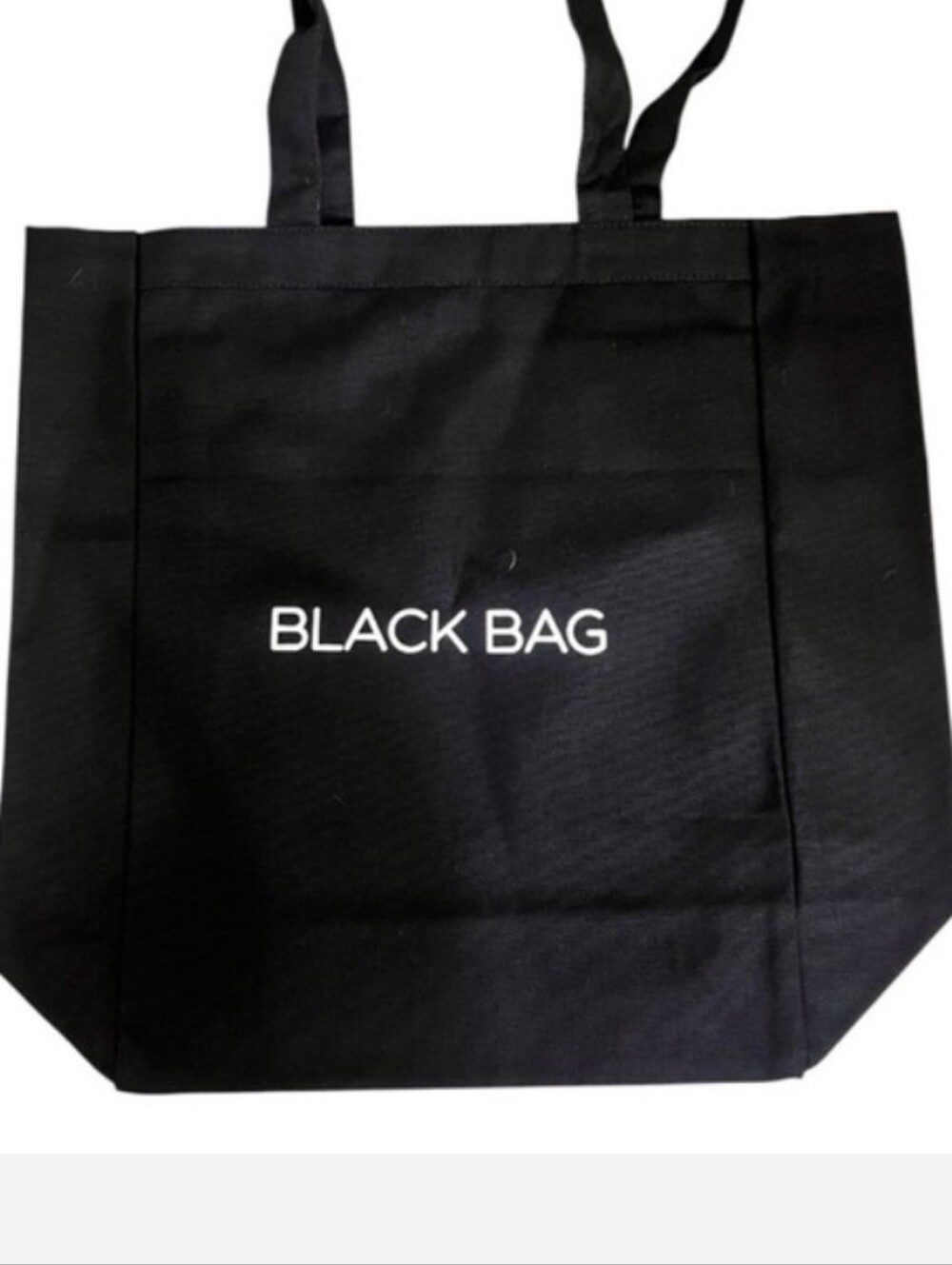 Black Canvas Bag - Picture 7 of 8